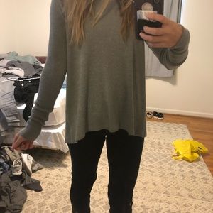 American Eagle gray sweater
